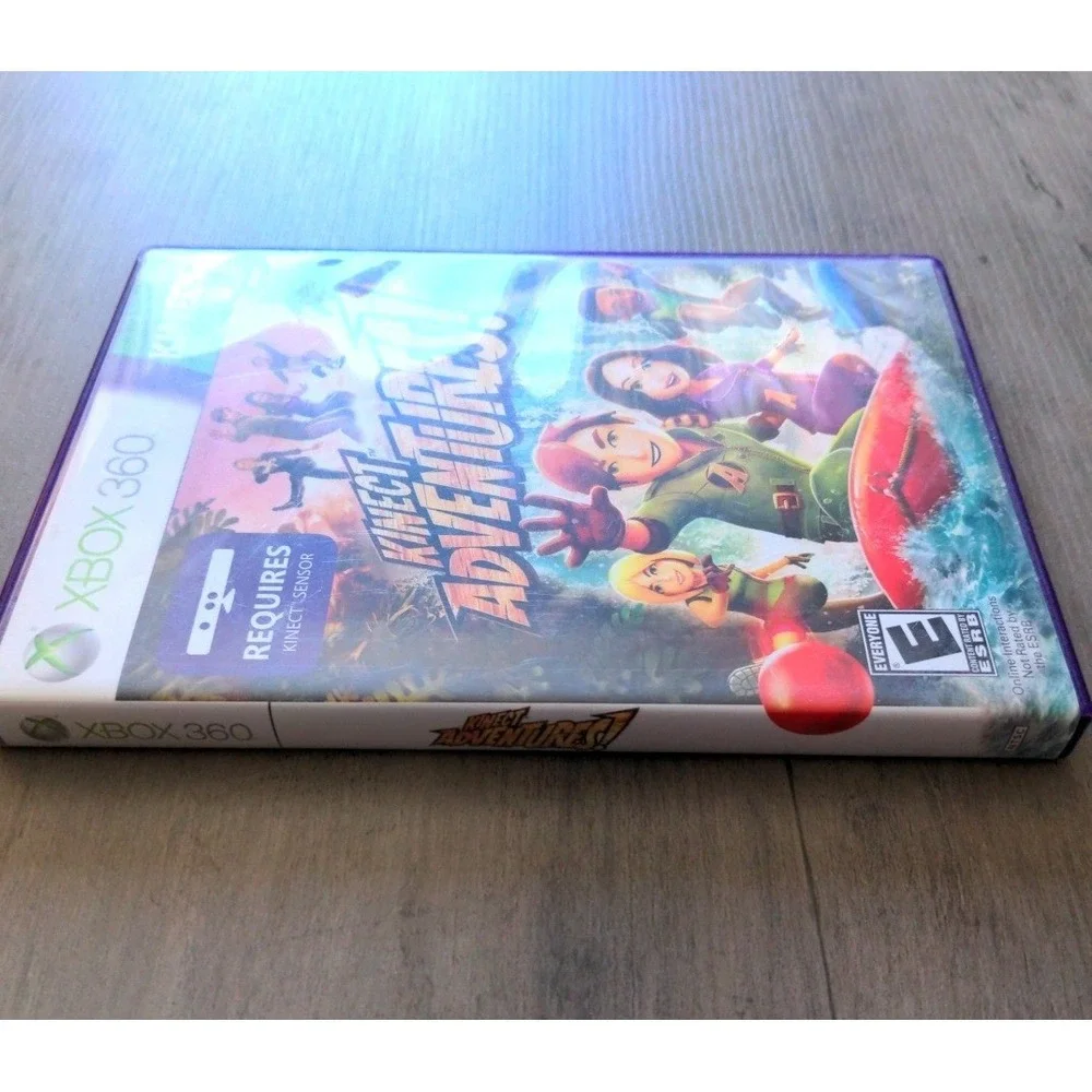 Kinect Adventures Microsoft Xbox 360 Game 2010 NTSC Complete with Manual CIB